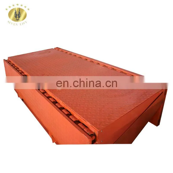 7LGQ Shandong SevenLift Manual Loading Unloading Portable Hydraulic Moving Dock Leveler photo-2
