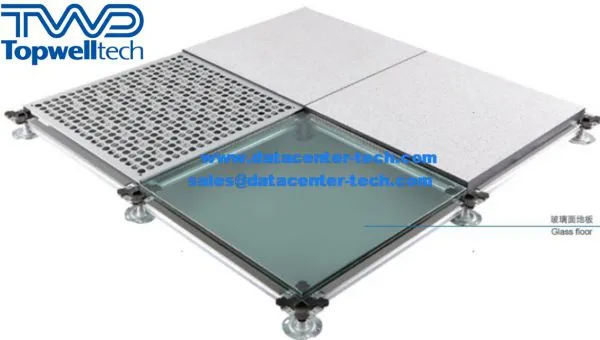 Glass Raised Floor 600*600*30mm Factory Price photo-3