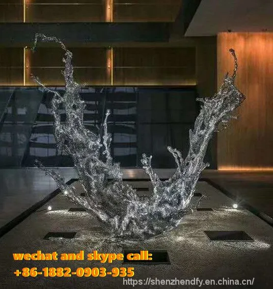 Stainless Steel Hollow Sculpture Customized Sculpture Public Indoor Space photo-5