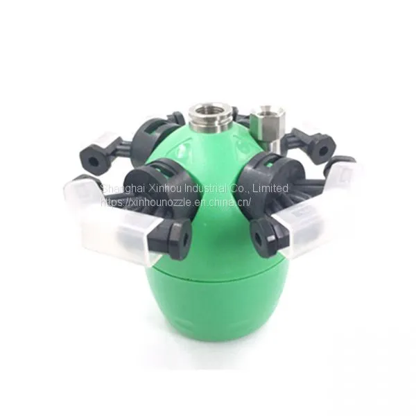 Plastic Dry Fog Humidifying Disinfecting Air Atomizing Spray Nozzle photo-4