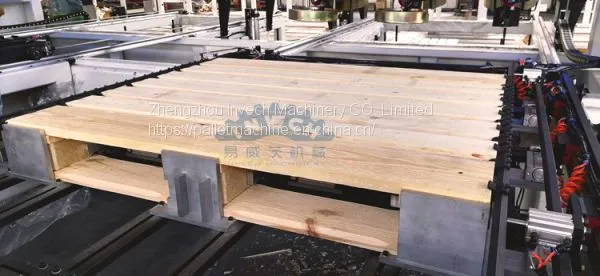 Epal Pallets Nailing Line With Stacking System photo-3