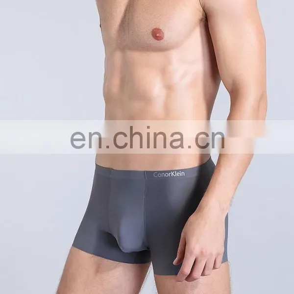 Breathable With Polyester and Nylon FiberMen's One-piece Cool Boxer Brief Underwear photo-6