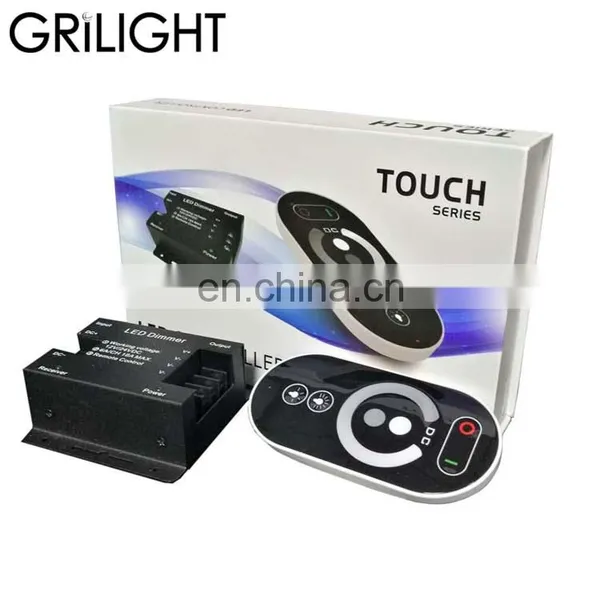 High Quality Top Sell Dc12v 24v Wall Rgb Controller rf Remote Touch Panel Controller photo-6