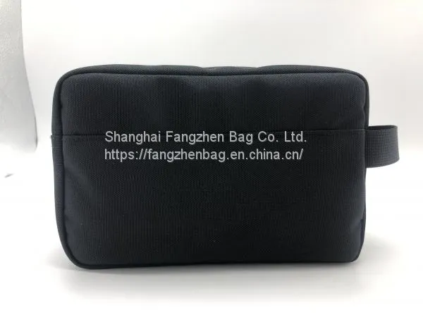 Mens Durable Wash Bag Canvas Travel Toiletry Bag photo-3