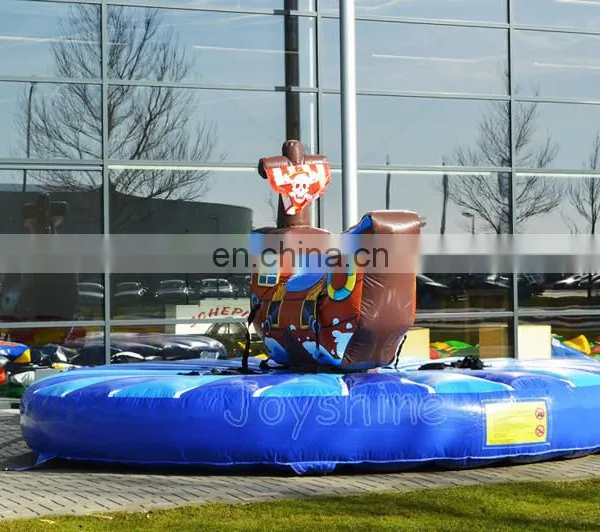 Pirate Ship Theme Interactive Inflatable Adult Pull Riding Games For Events photo-4