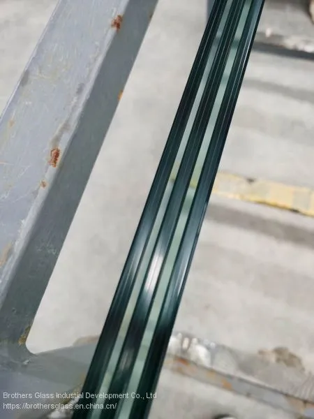 6.38mm 8.38mm 10.38mm 12.38mm Polished Edge Laminated Glass