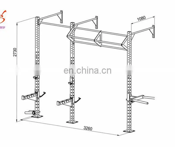Multifunctional Wall Mounted Crossfit Rig Pull up photo-2