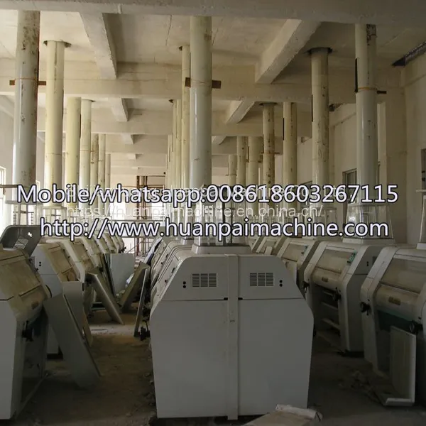 Automatic Grain Rice Maize Corn Milling Equipment/semolina Fine Meal Making Machine photo-3