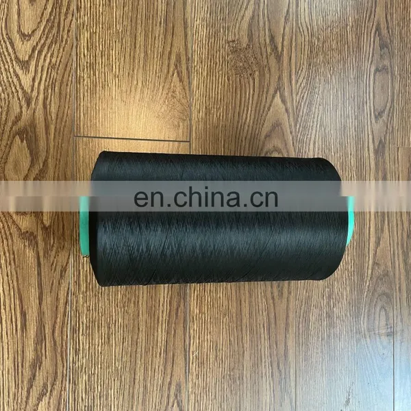 DTY 150D/48F BLACK HIM SD 100% Polyester Filament Yarn Polyester Dty Yarn photo-5