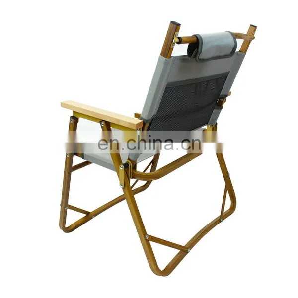 Hot Selling Aluminum Alloy Folding Kermit Chair Outdoor Camping Fishing Chair Portable Beach Chair photo-4