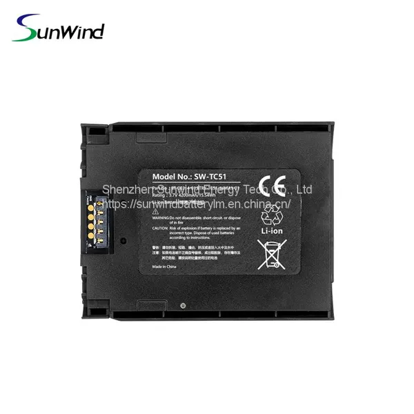 3.7V 4200mAh Handheld Smart Terminal Battery for Zebra Symbol Zebra TC51 TC52 TC56 TC57 BTRY-TC51-43MA1-01 BT-000314 Scanner Battery photo-2