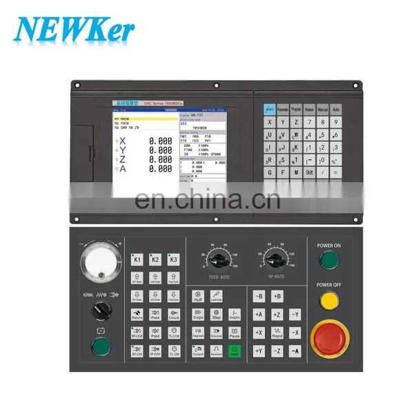 NEWKer NEW1000MDca-3 Axis (XYZ) CNC Milling Controller Support ATC+PLC+Macro Program for Cnc Welding photo-2