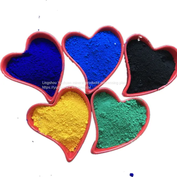 Colored Cement Supplier Iron Oxide Yellow Pigment photo-2