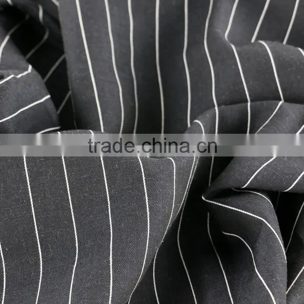 Yarn Dyed Linen Cotton Stripe Fabric for Ladies Blouse & Pants photo-6