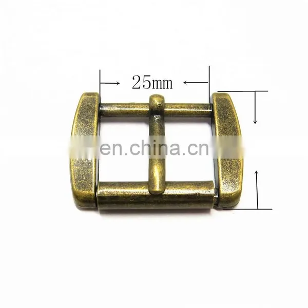 Custom 17mm Shoe Hardware Small Belt Metal Pin Buckle for Strap photo-3