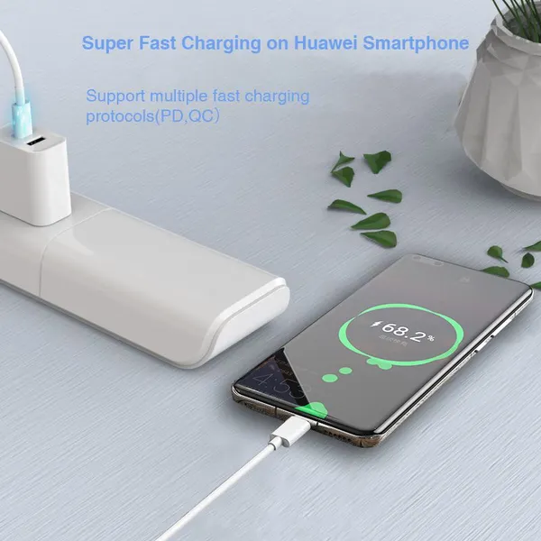 100W USB C to USB C Fast PD Charging Cable QC3.0 Type C Data Cable With E-marker Chip for Ipad Pro Samsung S22 photo-5