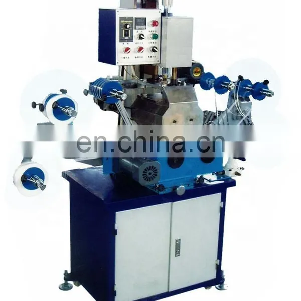 UT12 Automatic Fabric Label Hot Foil Stamping Machine, Textile Garment Tape Heat Transfer Press photo-2