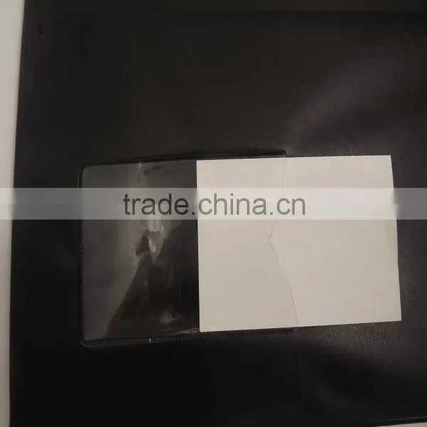 PU Leather A5 Embossed Printing D Shape 3 Ring Binder With Name Card Quality Choice photo-5