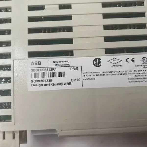 ABB DI820 3BSE008512R1 Digital Input 120V A.c. 8 ch photo-4