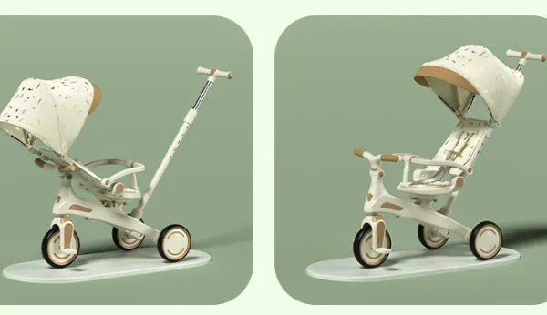Children's Tricycle, Balance Bike, Baby's Multifunctional Four in One Balance Tricycle（Wechat:13510231336） photo-2