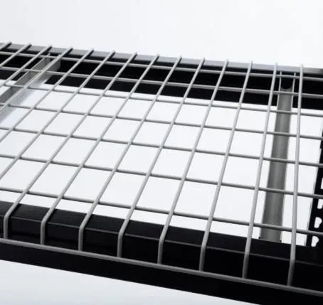 OEM Heavy Duty Industrial Galvanized Welded Steel Warehouse Storage Wire Mesh Panels Decking for Pallet Racking photo-2