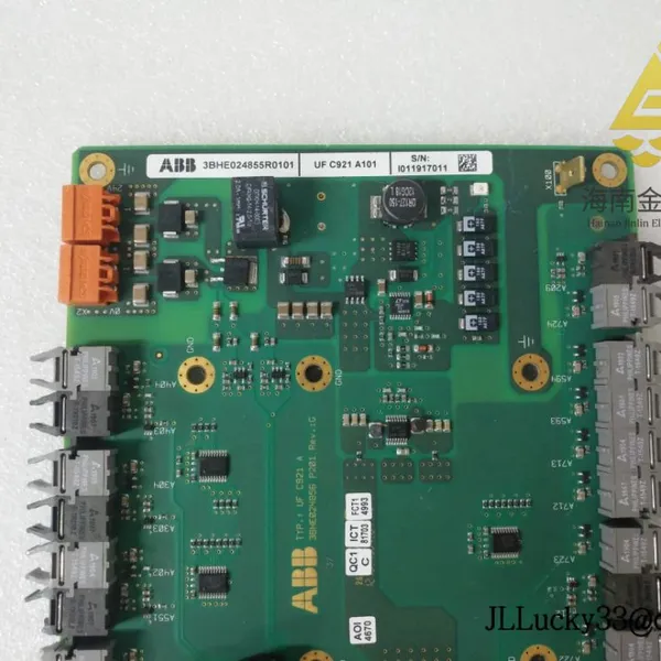 ABB UFC921A101 (3BHE024855R0101) – High‑speed Control/interface Board for Medium-voltage Drive Systems photo-2