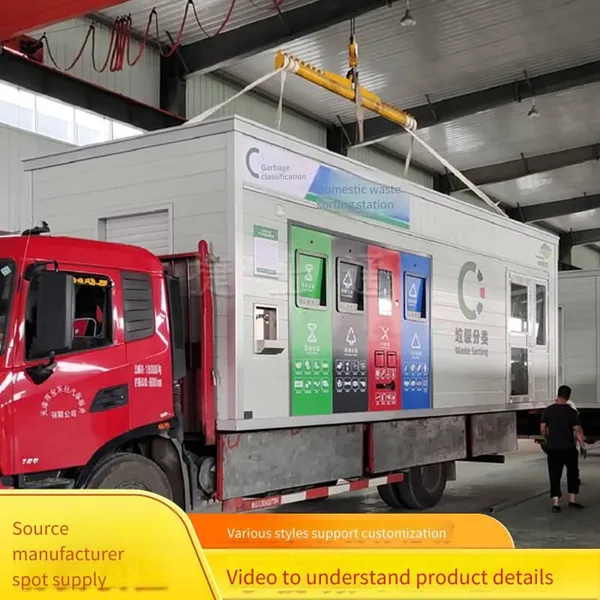 Manufacturer of Intelligent Garbage Sorting Rooms, Outdoor Environmental Sanitation Garbage Collection Rooms for Communities, Finished Environmental - Friendly Garbage Rooms and Recycling Stations photo-2