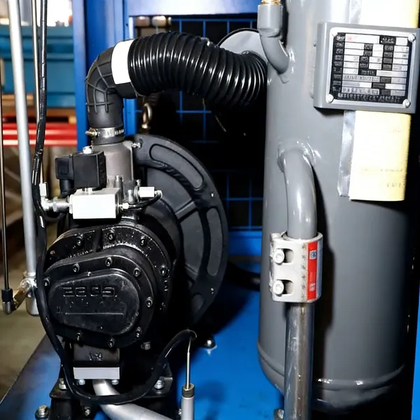 Nitrogen Gas Laser Cut Compressor 380KG Stationary Unit with Air Cooling