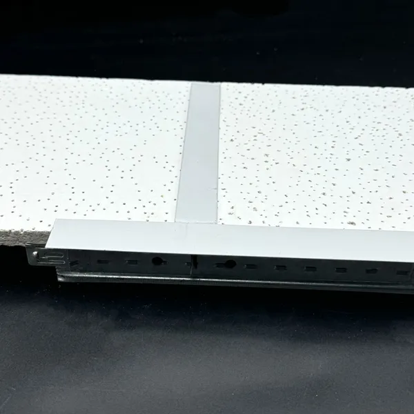 2x2 2x4 Mineral Wool Acoustic Ceiling Board Fire Proof Ceiling Tile for Factory photo-3