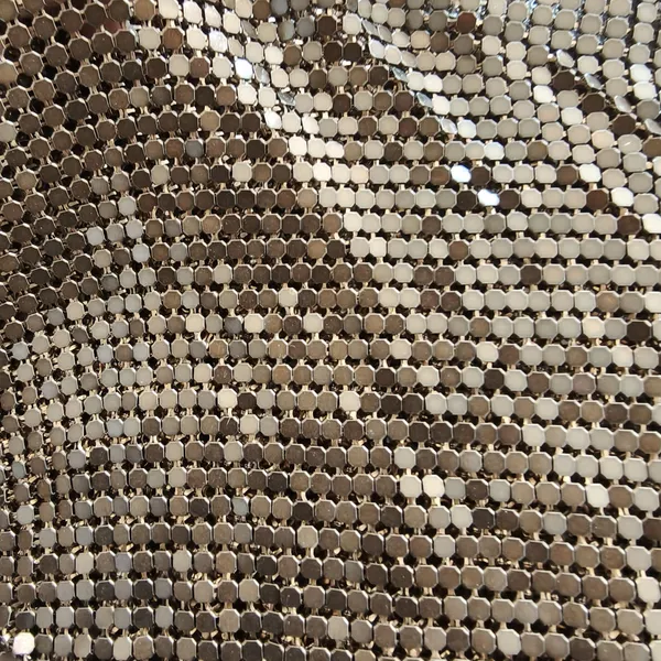 Mesh Chain Mail Curtains Industry Supply Colorful Soft Metal Decorative Aluminum Cloth Fabric Sequin Gold Anodized Modern Window photo-4