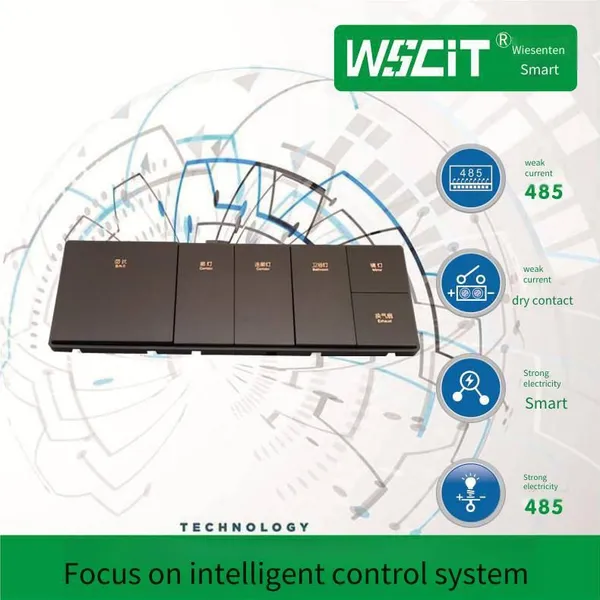 type 86 piano - key large panel touch - sensitive switch, touch - induction switch, special switch for hotel bathrooms