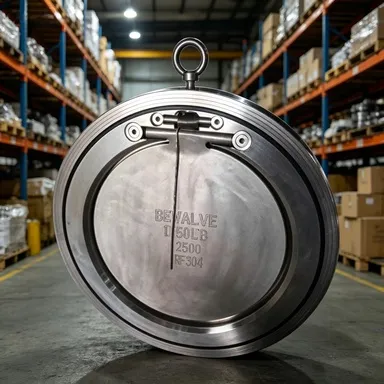 Flange-End Plate Type Check Valve (CBT3819-1999) for Industrial Piping Zhibang photo-3