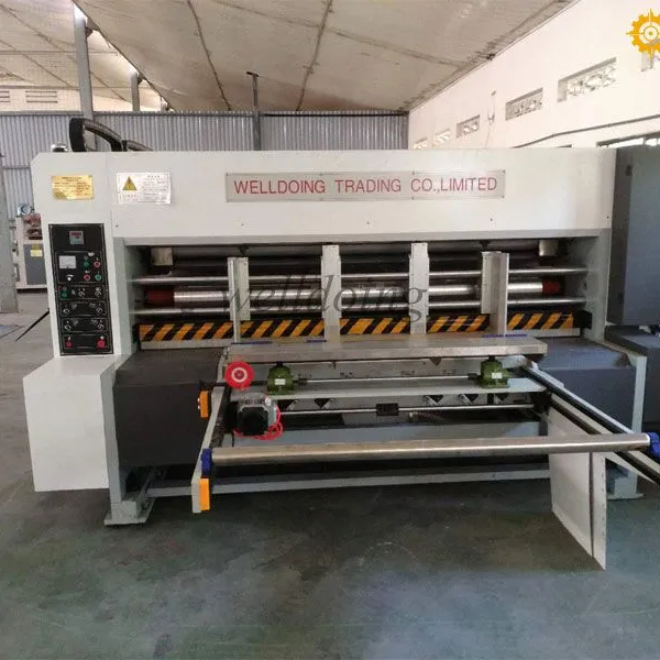 Multi Color Carton Printer Slotter Die Cutter photo-2