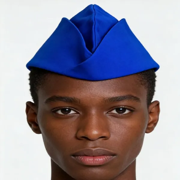 100% Polyester Soldiers Cap Stock Cheapest Black Red Blue Army Green 4 Colors photo-5