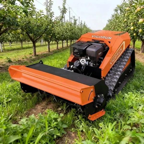 Vigorun MTSK800 Battery Mower Efficient Heat Dissipation Mower Remote Control Shandong Machinery for Slopes photo-2