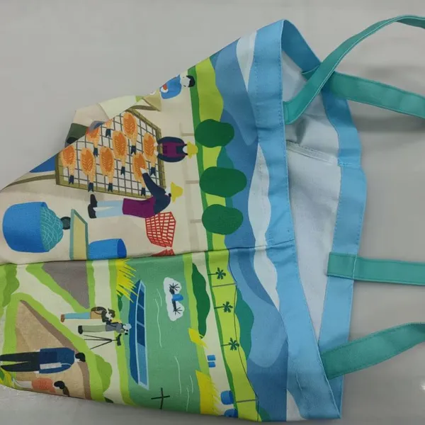 Full Color Environmental Cotton Bag photo-4