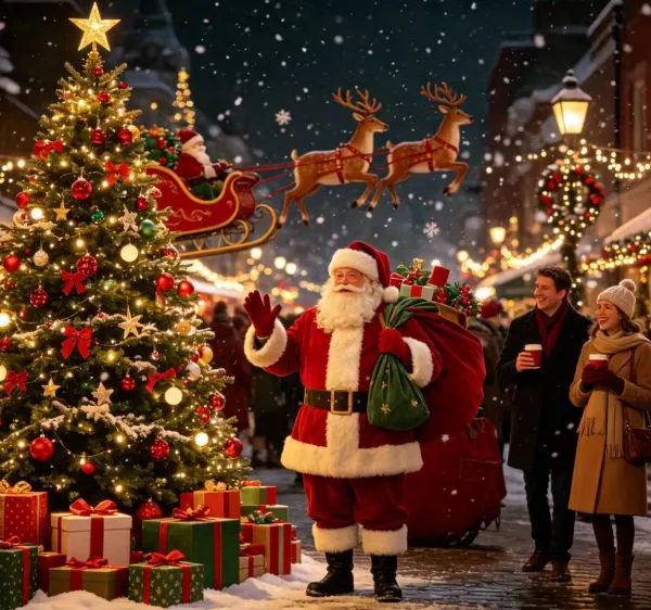 Christmas, Santa Claus, Christmas Gifts, Gift-giving, Birthday, Flowers, Dolls, Baby, Christmas Tree, Christmas Eve photo-2