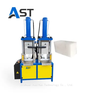 Double Head Dry Ice Block Maker Production Machine Making 10kg Blocks