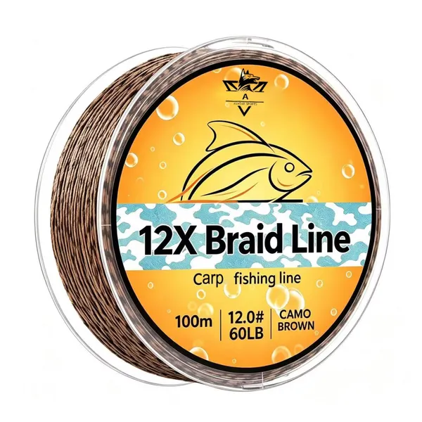 Avatar Sports 100m/300m/500m Custom Service Strong 12X Braided Carp Fishing Line photo-2