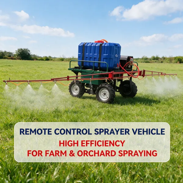 Remote Control Agricultural Sprayer Vehicle Smart Farming Machine for Crop Protection and Field Spraying