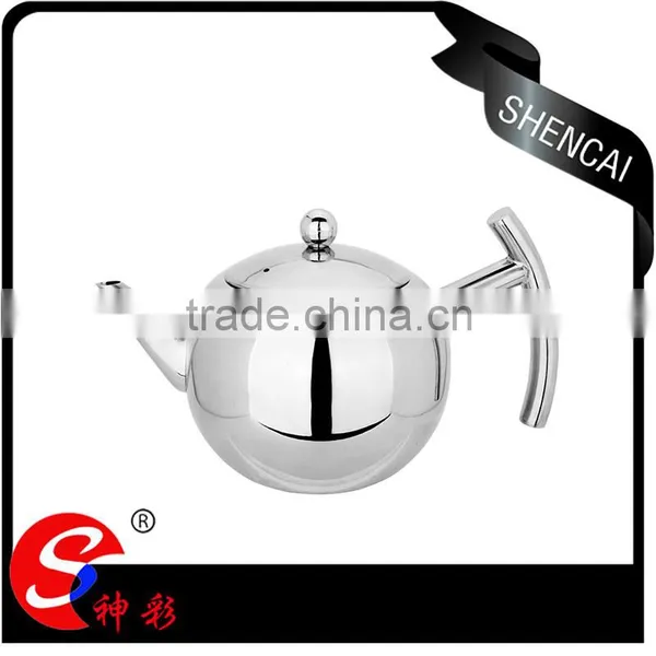 Stainless Steel Tea Pot Coffee Pot With Strainer photo-3