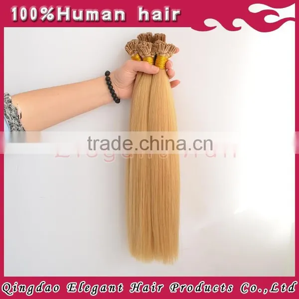 Human Hair 100% Unprocessed Human Hair Extension 1g/strand photo-2