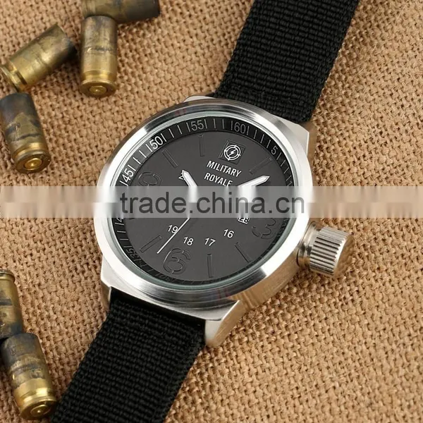 Brand Men's Nylon Aviator Watch Strap Military Royale Watch MR075 photo-4