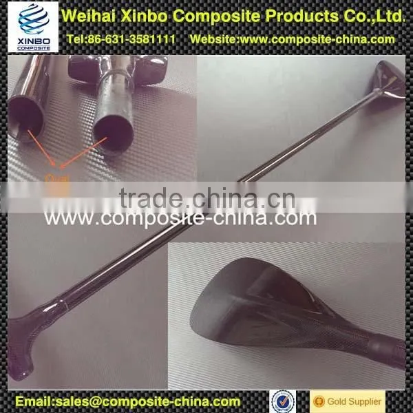 Carbon Fiber SUP Paddle Shaft , Oval Shaft Carbon Fiber Keyek Paddle photo-2