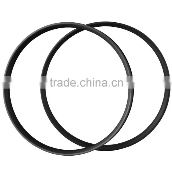 Carbon Rim 32 Holes Bike Carbon Clincher Rims Bicycle 700c Wheels photo-2