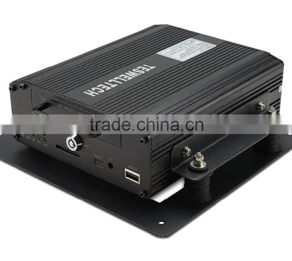 D1 Anti-vibration 4ch Hdd/sd Gps 3g Dvr Kit Vehicle Fleet Mdvr With H.264 Dvr Recorder Support Andriod/ Iphone App photo-2