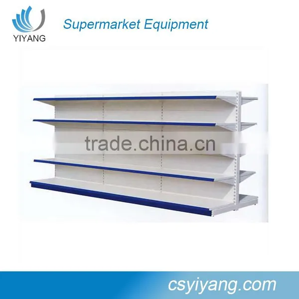 Hot Amercian Design Supermarket Metal Gondola Display Shelf photo-5