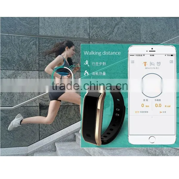 OLED Time Display Remote Camera Pedometer Stopwatch Health Bracelet photo-2