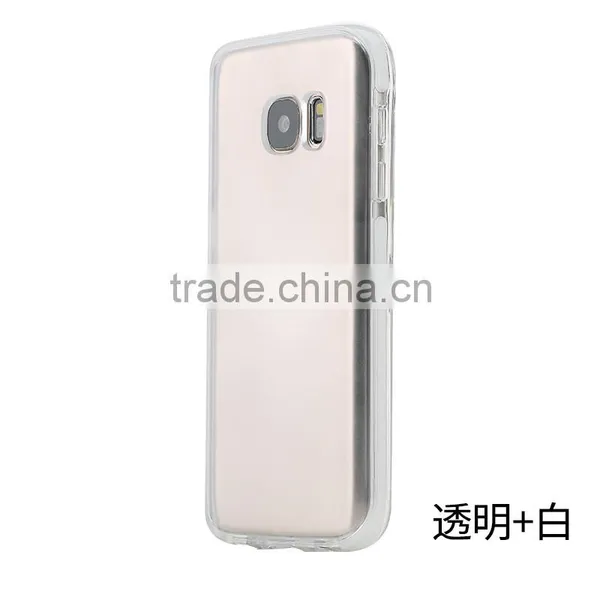 ROCK Guard Series Soft TPU Case for S7 Edge Clear Shockproof TPE Full Back Cover for S7 Edge photo-3