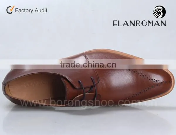 New Men's Formal Leather Shoes Derby Shoes Genuine Leather Shoes Wholesale photo-5